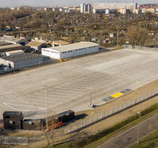Przedsiębiorstwo Usług Portowych Rezerwa - ogrodzenie modułowe parkingu buforowego w Porcie Gdańsk