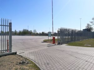 Przedsiębiorstwo Usług Portowych Rezerwa - ogrodzenie modułowe parkingu buforowego w Porcie Gdańsk